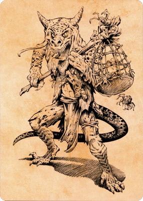 Taunting Kobold Art Card [Commander Legends: Battle for Baldur's Gate Art Series] | Gamers Paradise
