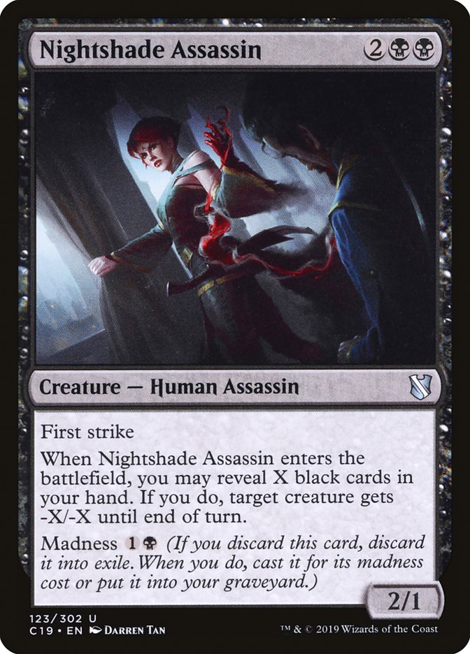 Nightshade Assassin [Commander 2019] | Gamers Paradise