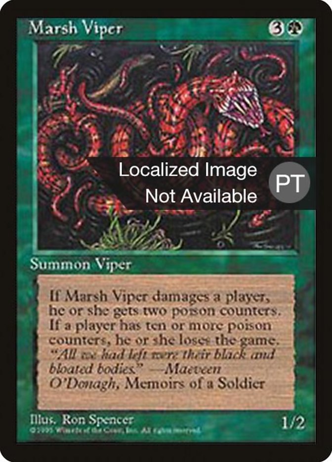 Marsh Viper [Fourth Edition (Foreign Black Border)] | Gamers Paradise