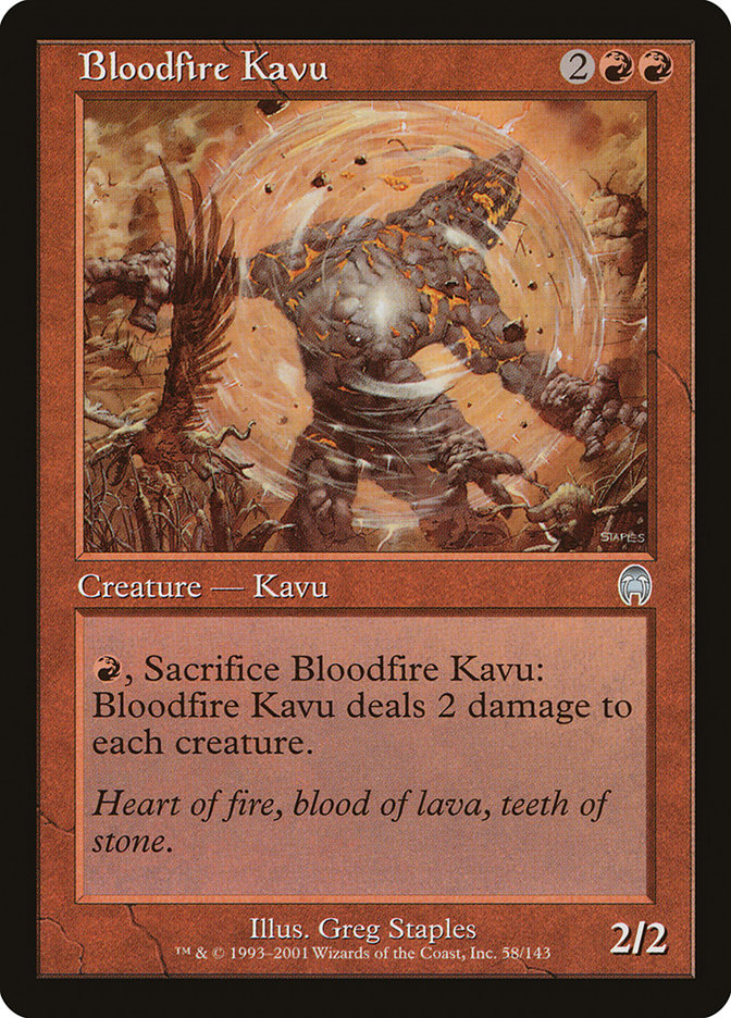 Bloodfire Kavu [Apocalypse] | Gamers Paradise