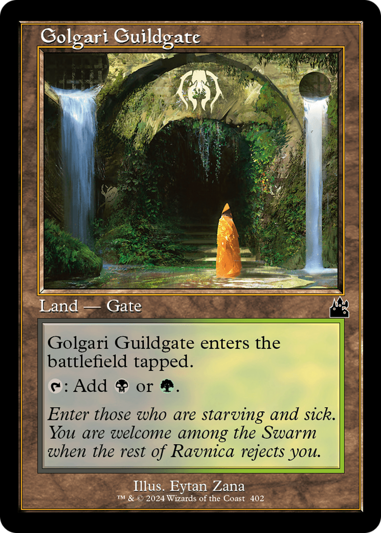 Golgari Guildgate (Retro Frame) [Ravnica Remastered] | Gamers Paradise