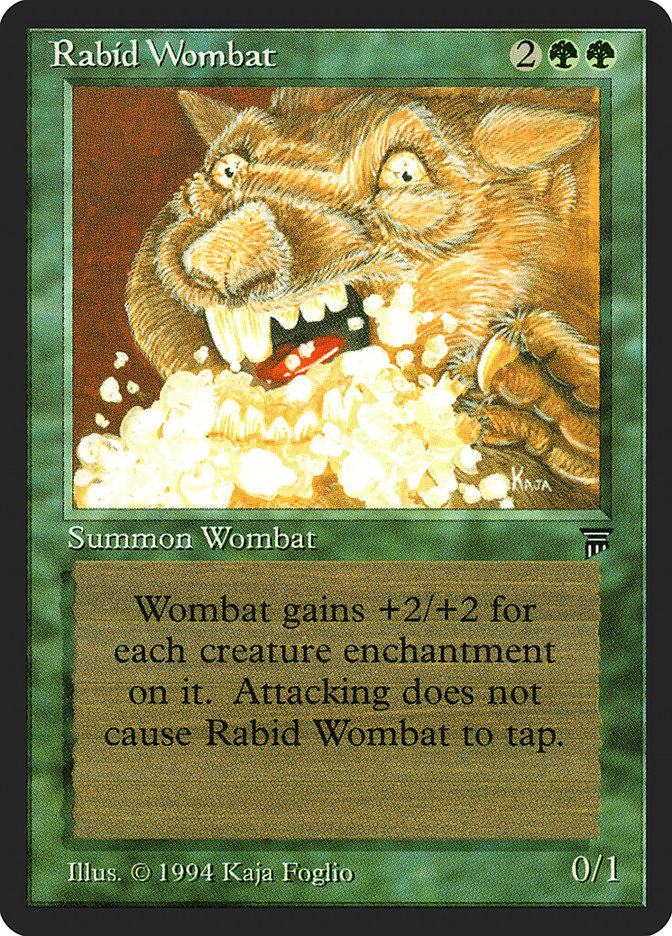 Rabid Wombat [Legends] | Gamers Paradise