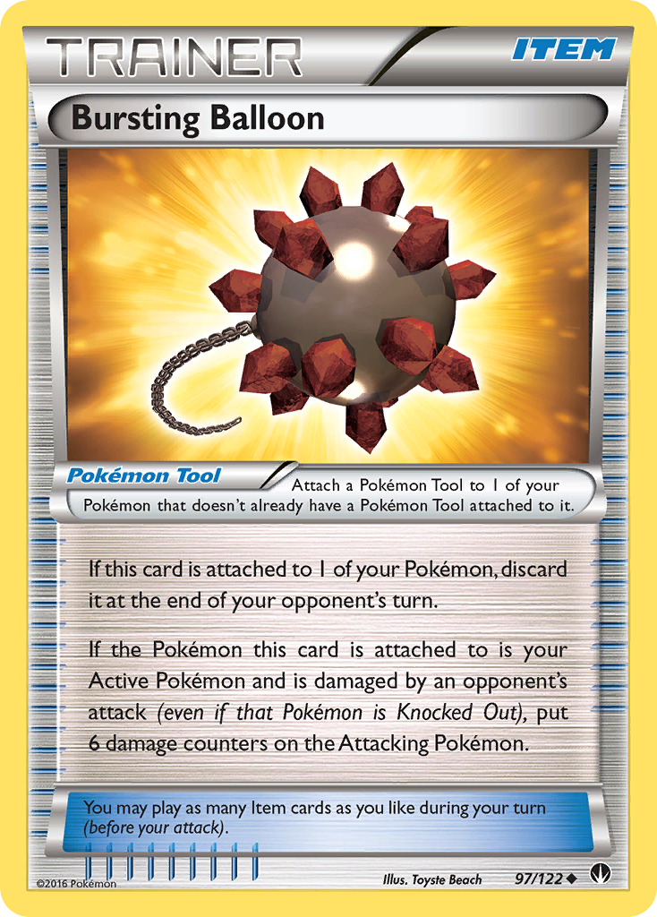 Bursting Balloon (97/122) [XY: BREAKpoint] | Gamers Paradise