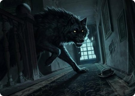 Primal Adversary Art Card [Innistrad: Midnight Hunt Art Series] | Gamers Paradise