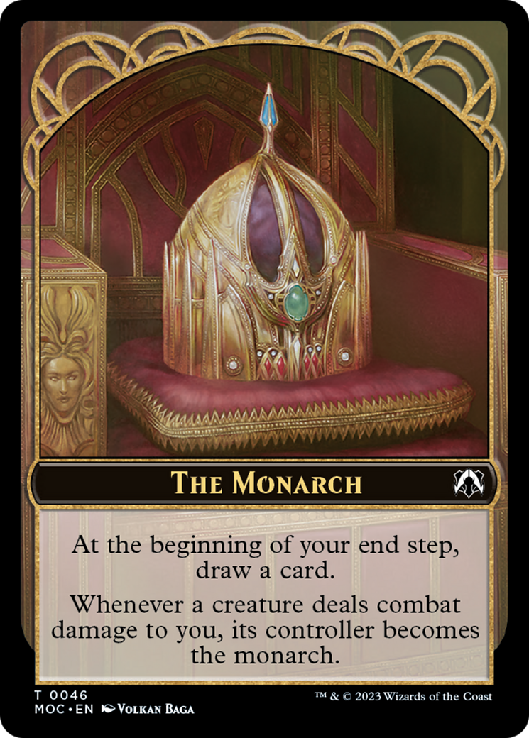 The Monarch // Shapeshifter Double-Sided Token [March of the Machine Commander Tokens] | Gamers Paradise