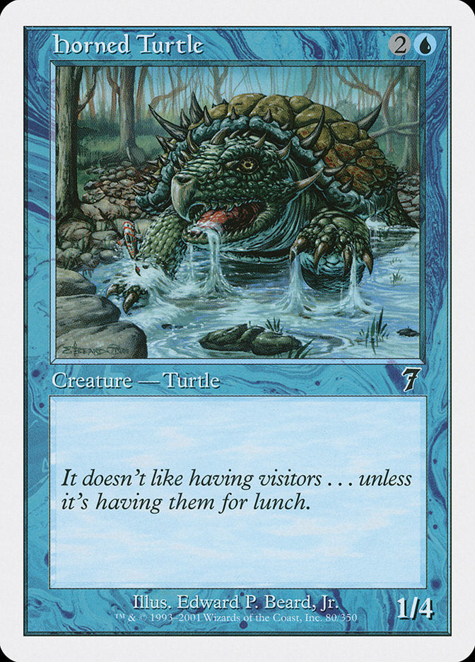 Horned Turtle [Seventh Edition] | Gamers Paradise