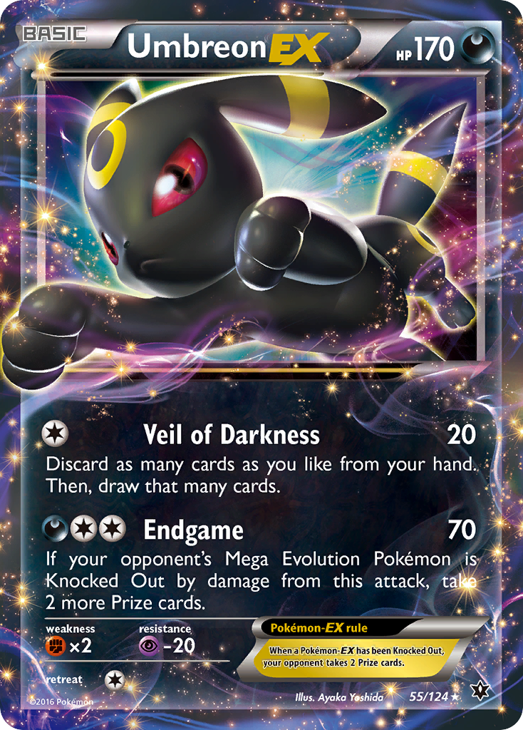 Umbreon EX (55/124) [XY: Fates Collide] | Gamers Paradise