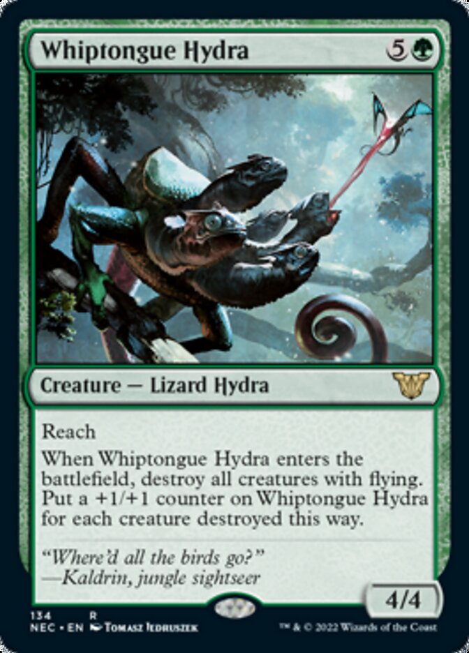 Whiptongue Hydra [Kamigawa: Neon Dynasty Commander] | Gamers Paradise