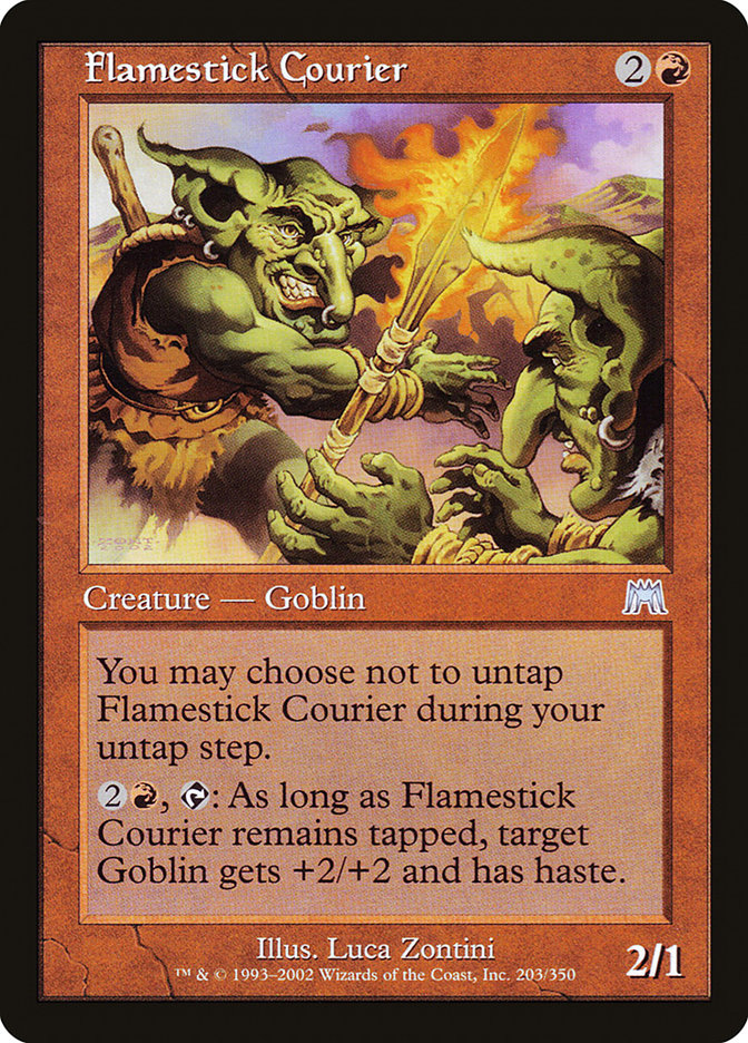 Flamestick Courier [Onslaught] | Gamers Paradise