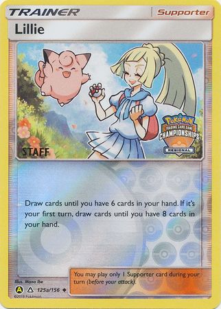 Lillie (125a/156) (Regional Promo Staff) [Sun & Moon: Ultra Prism] | Gamers Paradise