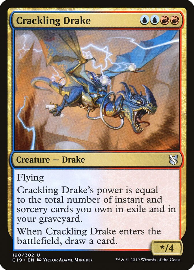 Crackling Drake [Commander 2019] | Gamers Paradise