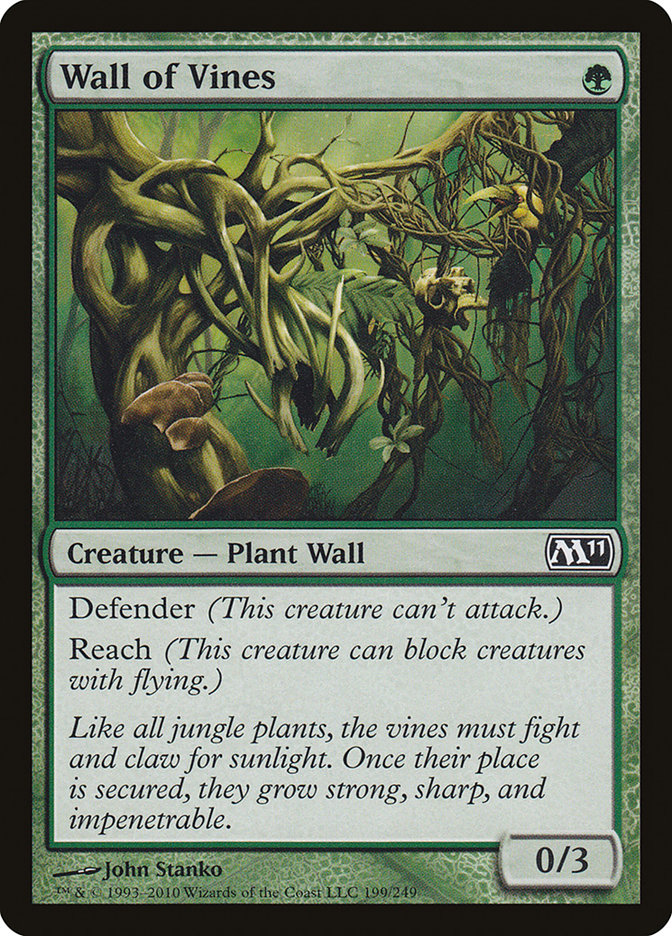 Wall of Vines [Magic 2011] | Gamers Paradise