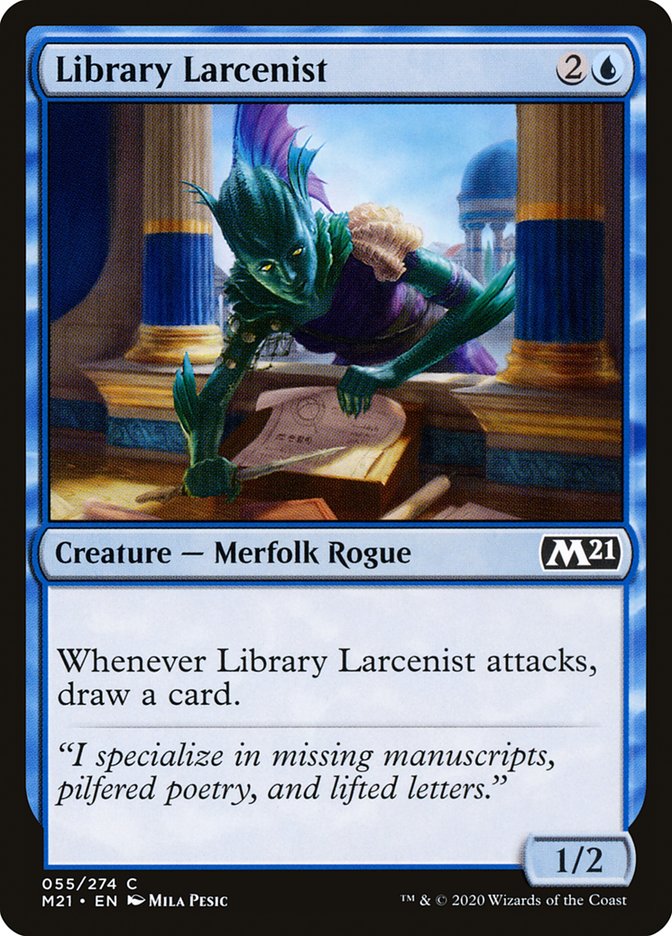 Library Larcenist [Core Set 2021] | Gamers Paradise