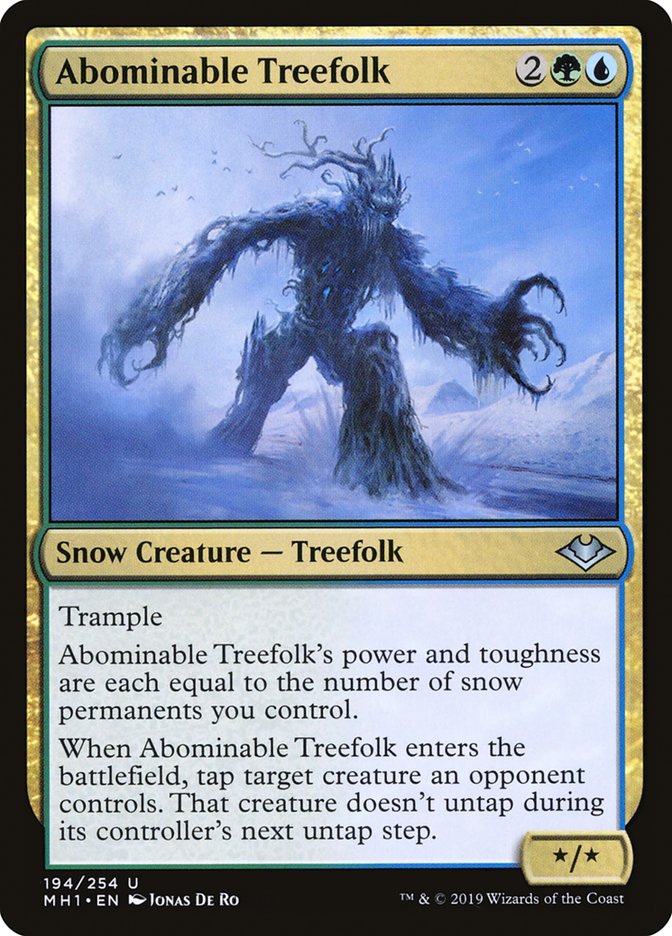 Abominable Treefolk [Modern Horizons] | Gamers Paradise