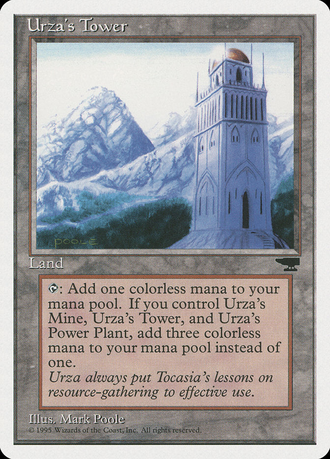 Urza's Tower (Mountains) [Chronicles] | Gamers Paradise
