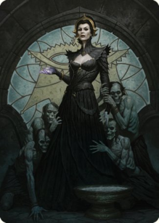 Liliana of the Veil Art Card [Dominaria United Art Series] | Gamers Paradise