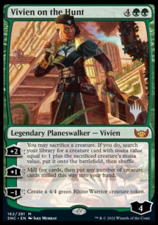 Vivien on the Hunt (Promo Pack) [Streets of New Capenna Promos] | Gamers Paradise