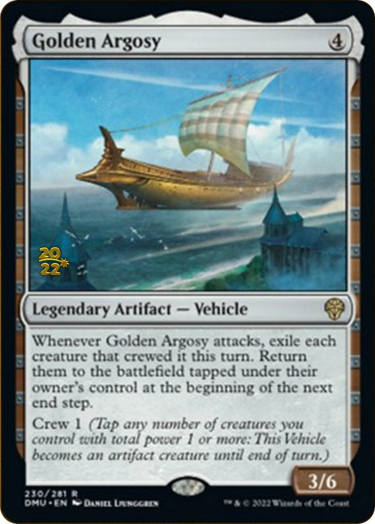 Golden Argosy [Dominaria United Prerelease Promos] | Gamers Paradise