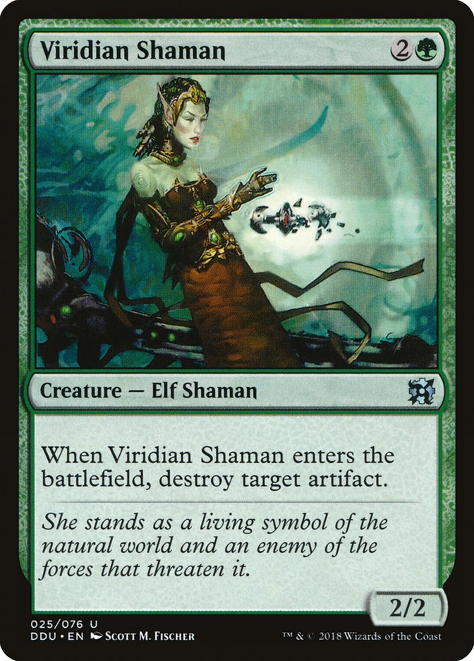 Viridian Shaman [Duel Decks: Elves vs. Inventors] | Gamers Paradise