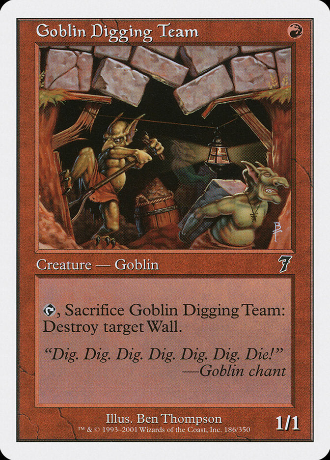 Goblin Digging Team [Seventh Edition] | Gamers Paradise