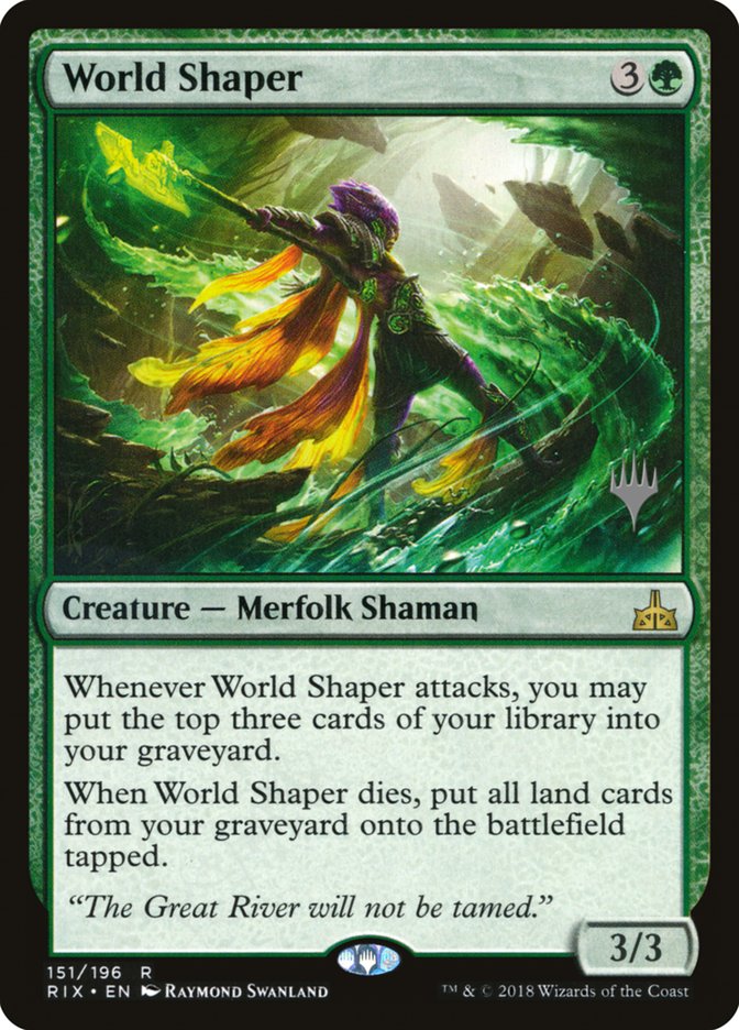 World Shaper (Promo Pack) [Rivals of Ixalan Promos] | Gamers Paradise