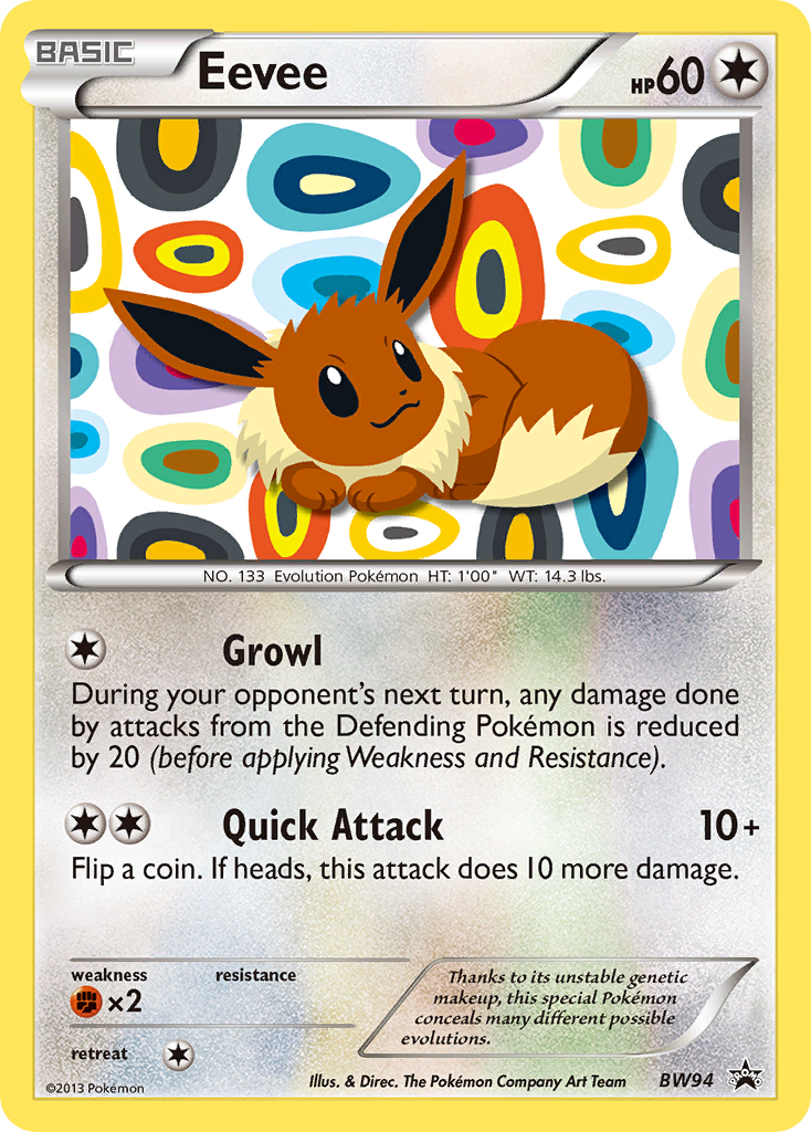 Eevee (BW94) [Black & White: Black Star Promos] | Gamers Paradise