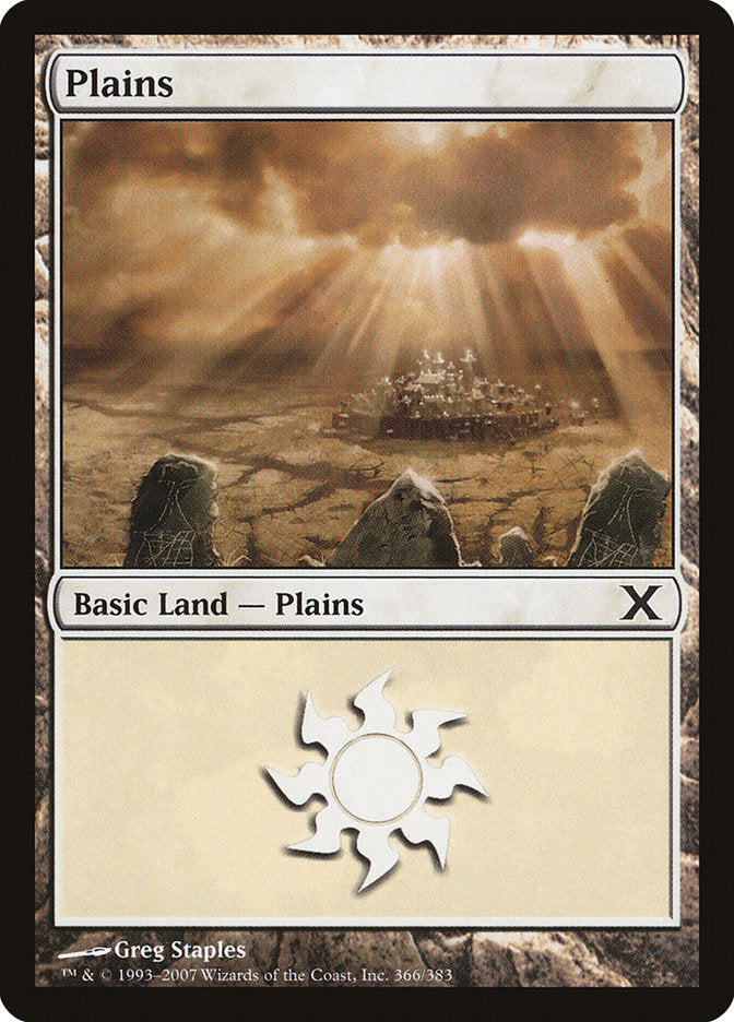 Plains (366) [Tenth Edition] | Gamers Paradise