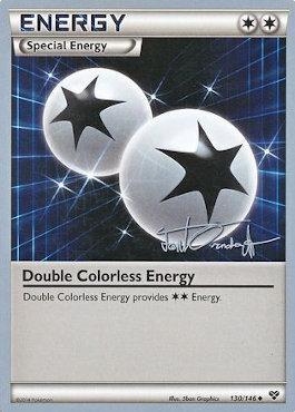 Double Colorless Energy (130/146) (Trevgor - Trent Orndorff) [World Championships 2014] | Gamers Paradise