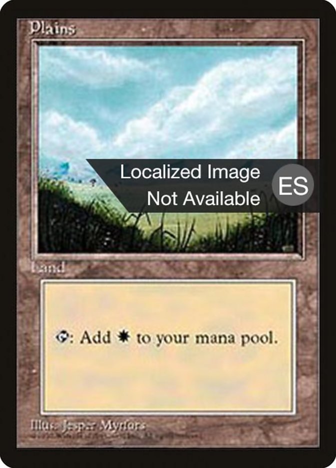 Plains (A) [Fourth Edition (Foreign Black Border)] | Gamers Paradise