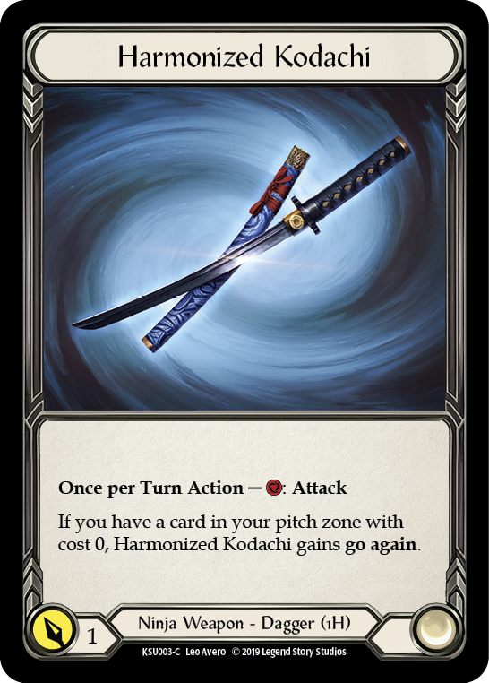 Harmonized Kodachi [KSU003-C] 1st Edition Normal | Gamers Paradise