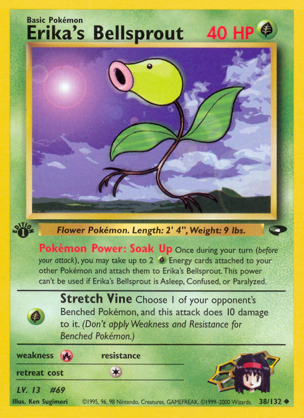 Erika's Bellsprout (38/132) [Gym Challenge 1st Edition] | Gamers Paradise