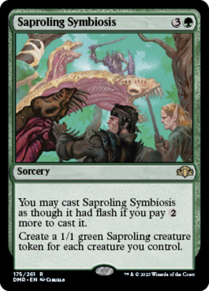 Saproling Symbiosis [Dominaria Remastered] | Gamers Paradise