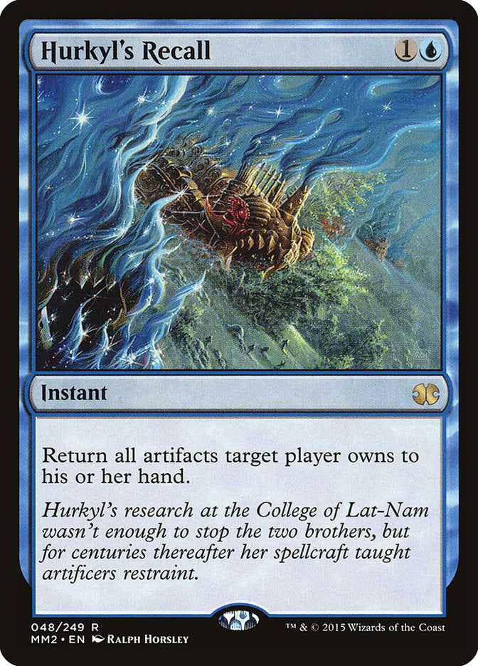 Hurkyl's Recall [Modern Masters 2015] | Gamers Paradise