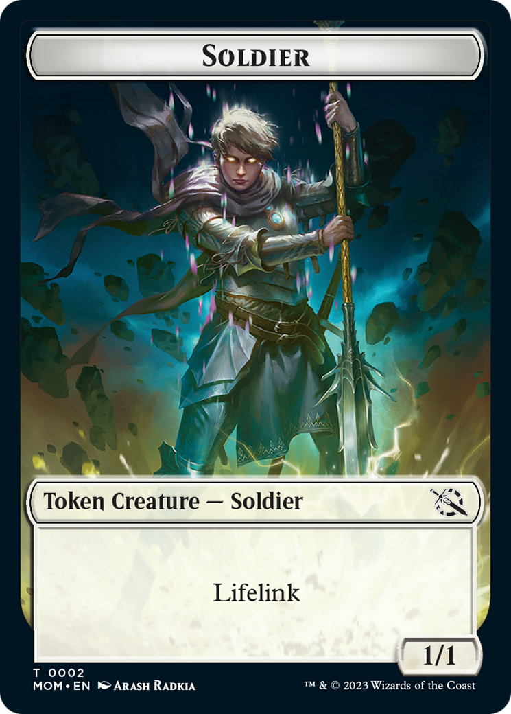 Soldier Token [March of the Machine Tokens] | Gamers Paradise