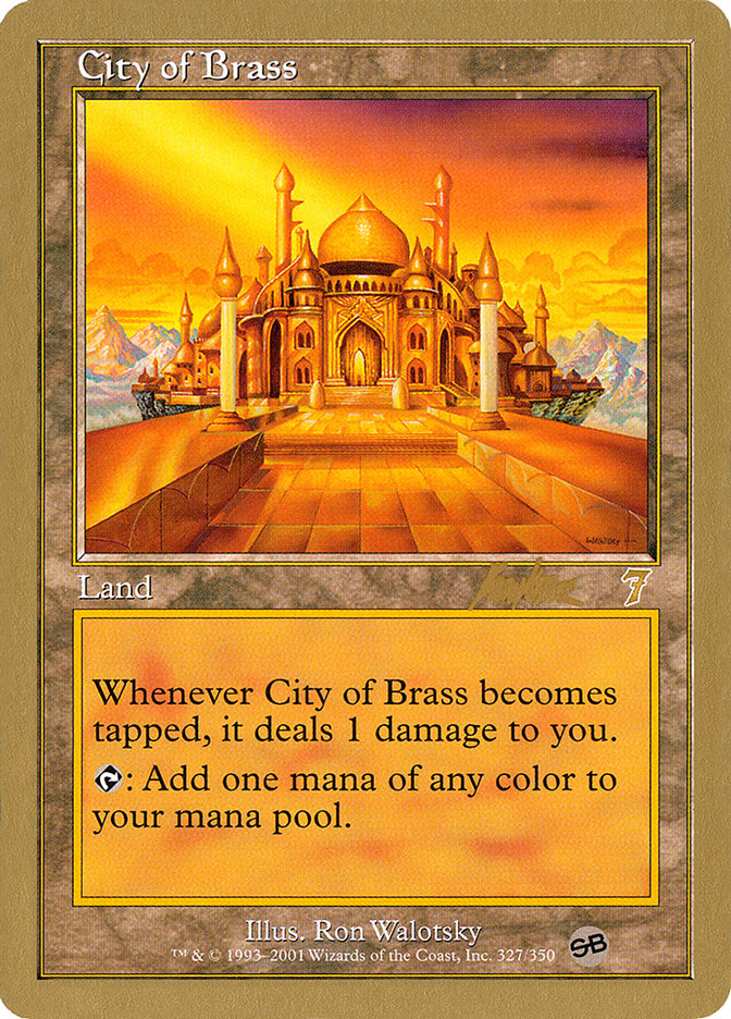 City of Brass (Brian Kibler) (SB) [World Championship Decks 2002] | Gamers Paradise