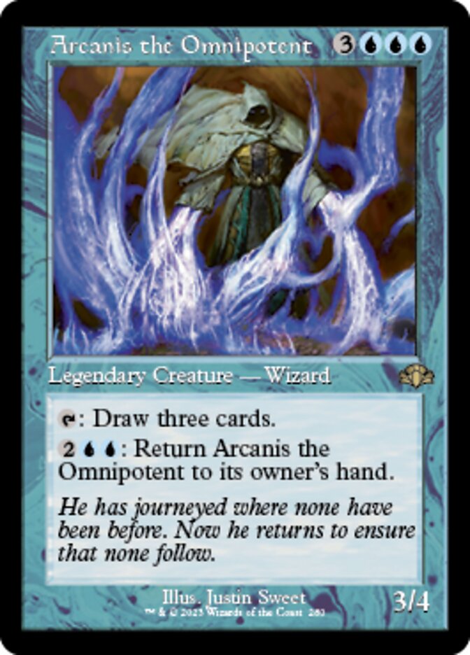 Arcanis the Omnipotent (Retro) [Dominaria Remastered] | Gamers Paradise