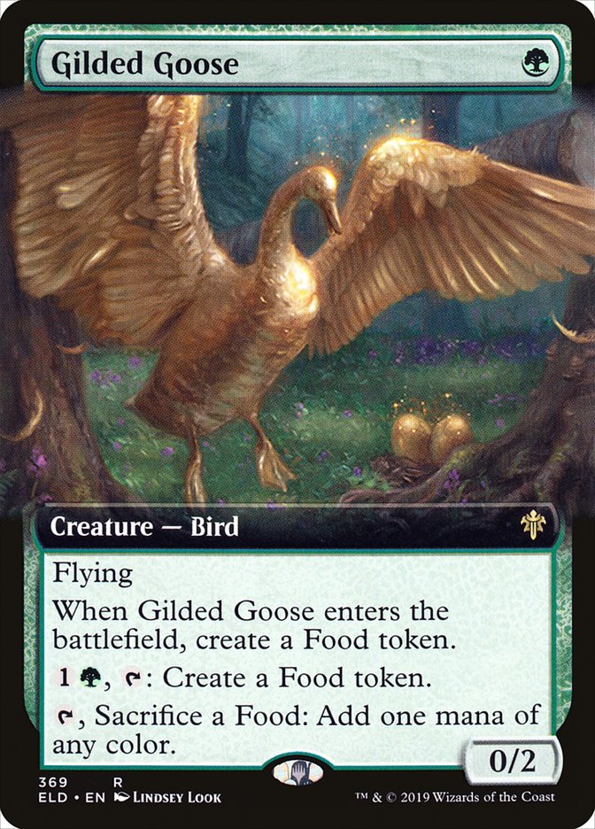 Gilded Goose (Extended Art) [Throne of Eldraine] | Gamers Paradise