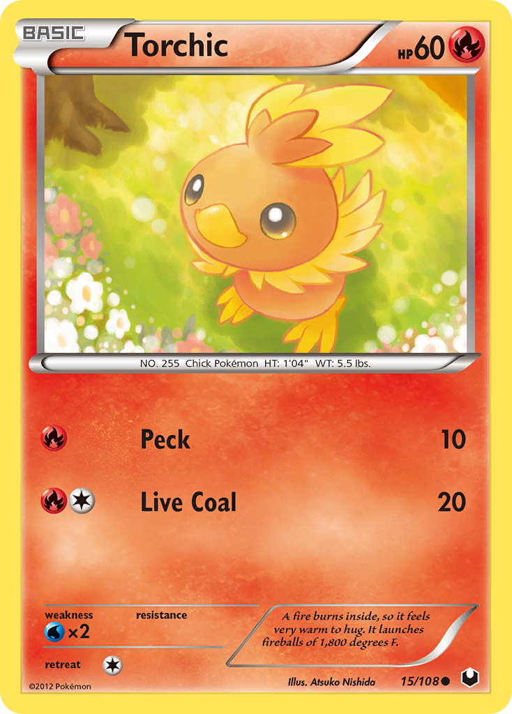 Torchic (15/108) [Black & White: Dark Explorers] | Gamers Paradise