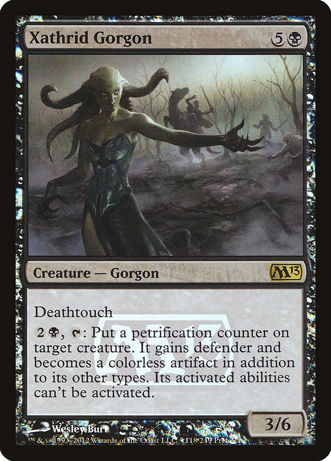 Xathrid Gorgon [Magic 2013 Prerelease Promos] | Gamers Paradise