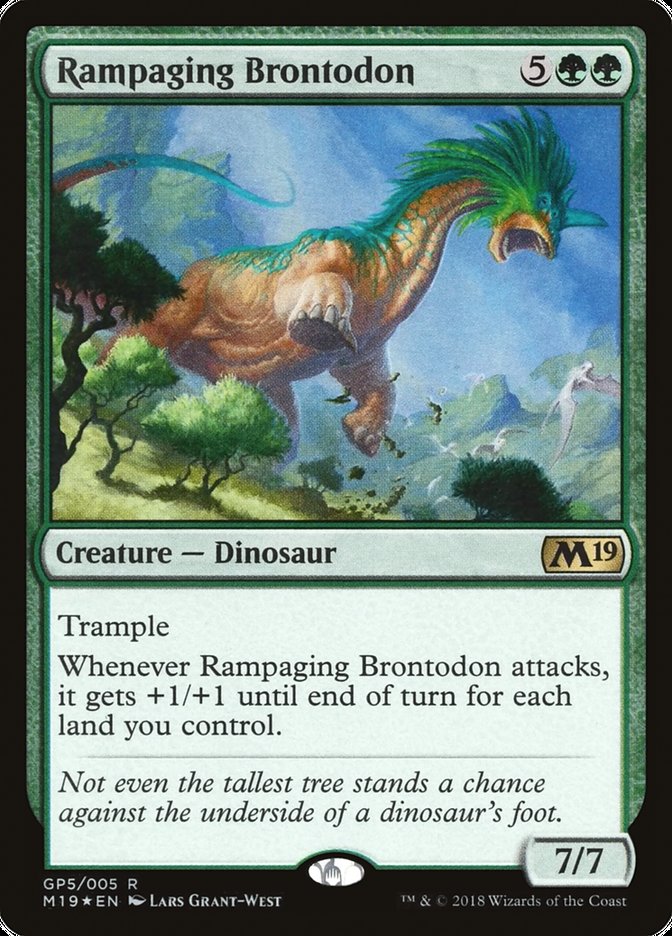 Rampaging Brontodon [Magic 2019 Gift Pack] | Gamers Paradise