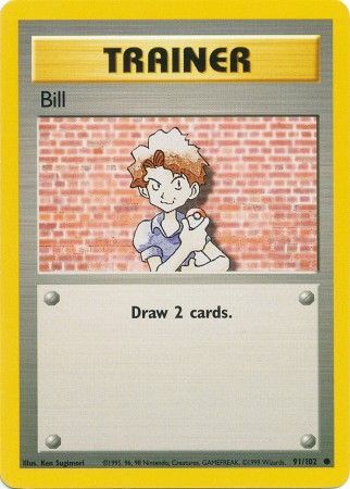 Bill (91/102) [Base Set Unlimited] | Gamers Paradise