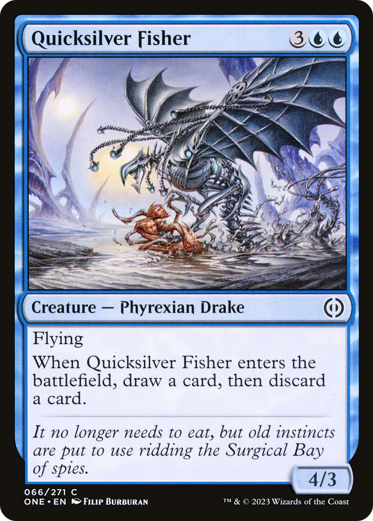 Quicksilver Fisher [Phyrexia: All Will Be One] | Gamers Paradise