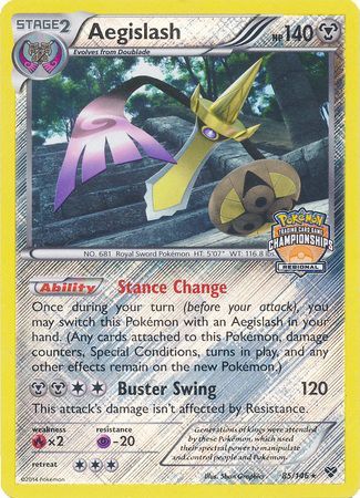 Aegislash (85/146) (Regional Championship Promo) [XY: Base Set] | Gamers Paradise