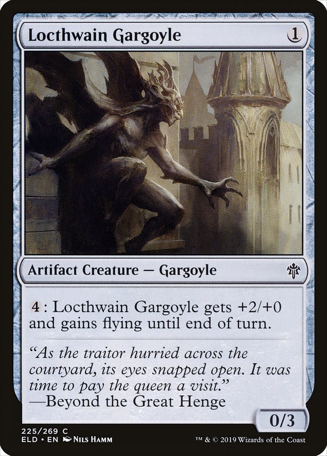 Locthwain Gargoyle [Throne of Eldraine] | Gamers Paradise