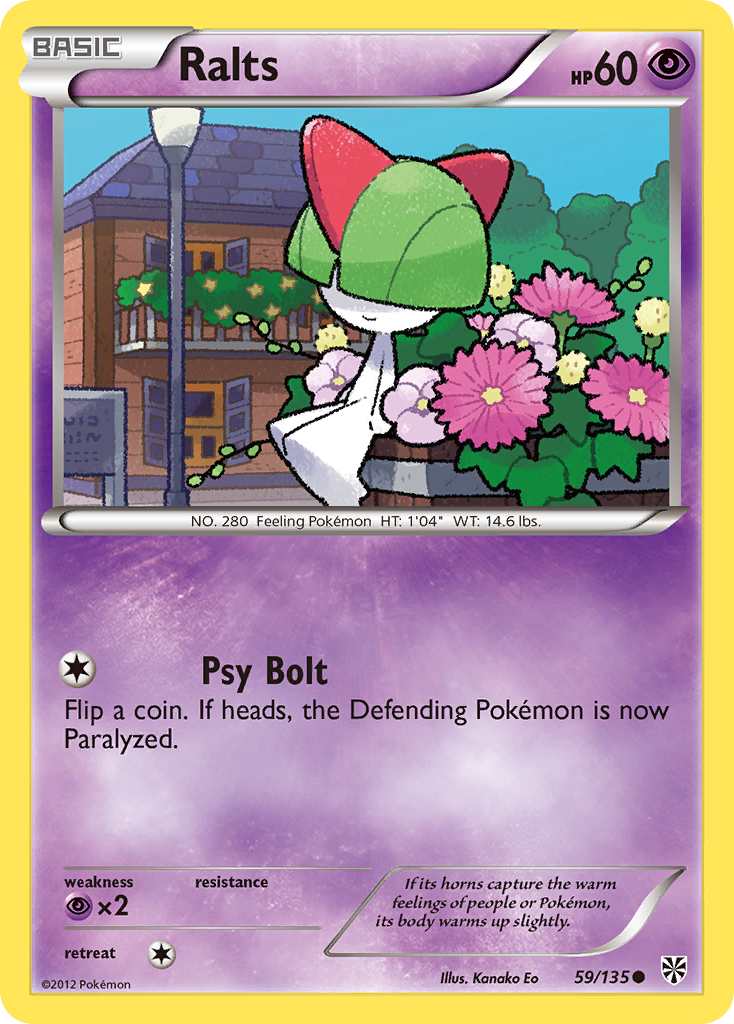 Ralts (59/135) [Black & White: Plasma Storm] | Gamers Paradise