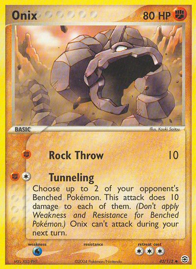 Onix (42/112) [EX: FireRed & LeafGreen] | Gamers Paradise