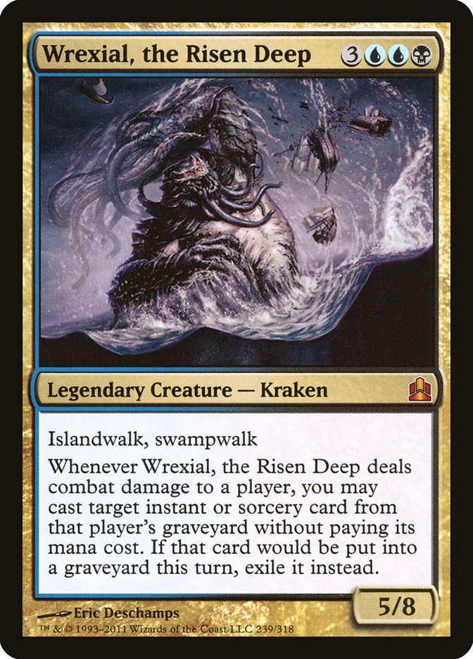 Wrexial, the Risen Deep [Commander 2011] | Gamers Paradise