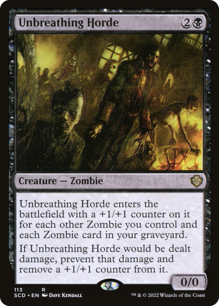 Unbreathing Horde [Starter Commander Decks] | Gamers Paradise