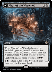 Altar of the Wretched // Wretched Bonemass (Extended Art) [The Lost Caverns of Ixalan Commander] | Gamers Paradise