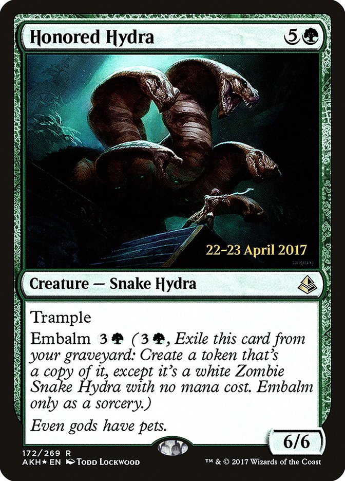 Honored Hydra [Amonkhet Prerelease Promos] | Gamers Paradise